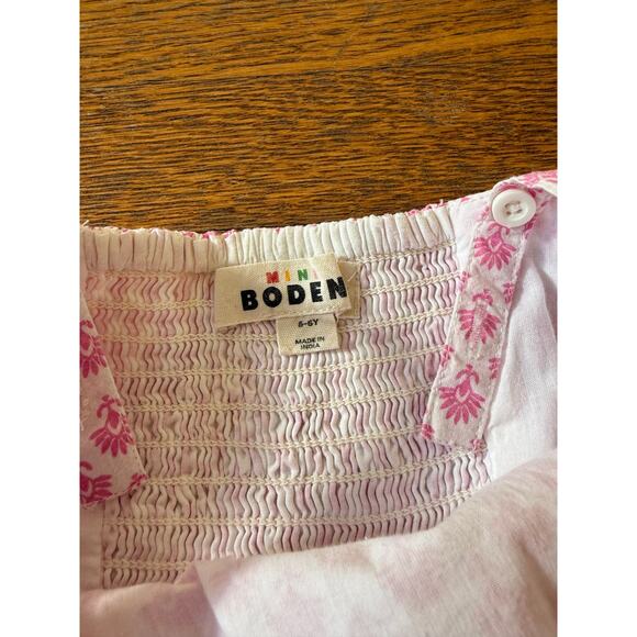 Mini Boden Girls' Elephant Applique Dress Size 5-6 - Picture 5 of 6